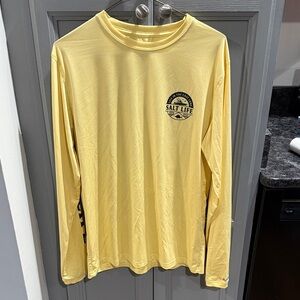 Salt Life Yellow Long Sleeve Tee - Men’s Small